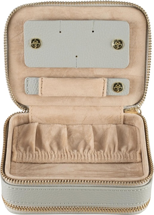 Actual product image Windrose 803970.07 - Jewellery case S with zip Aurora light grey