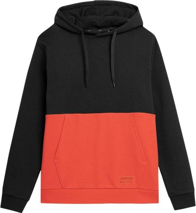 Produktbild 4F Bluza męska H4Z22-BLM027 Głęboka czerń r.M (M)