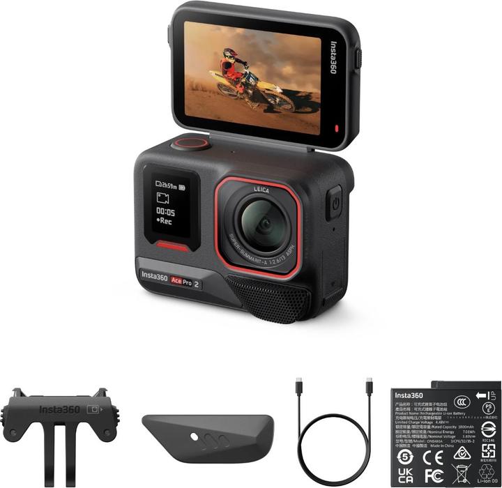 Produktbild Insta360 Ace Pro 2 Xplorer Bundle (Single Battery) (30p, Bluetooth, WLAN)