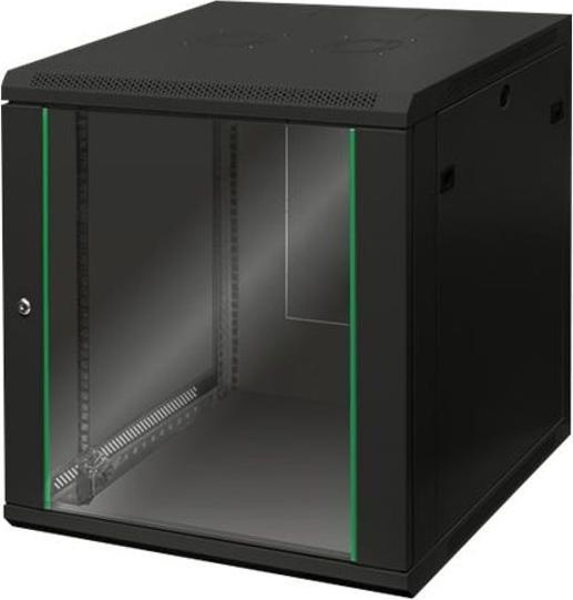 Actual product image Digitus Wall Mounting Cabinets Dynamic Basic Series - 600x600 mm (WxD) (12 RU, 19 inch rack)