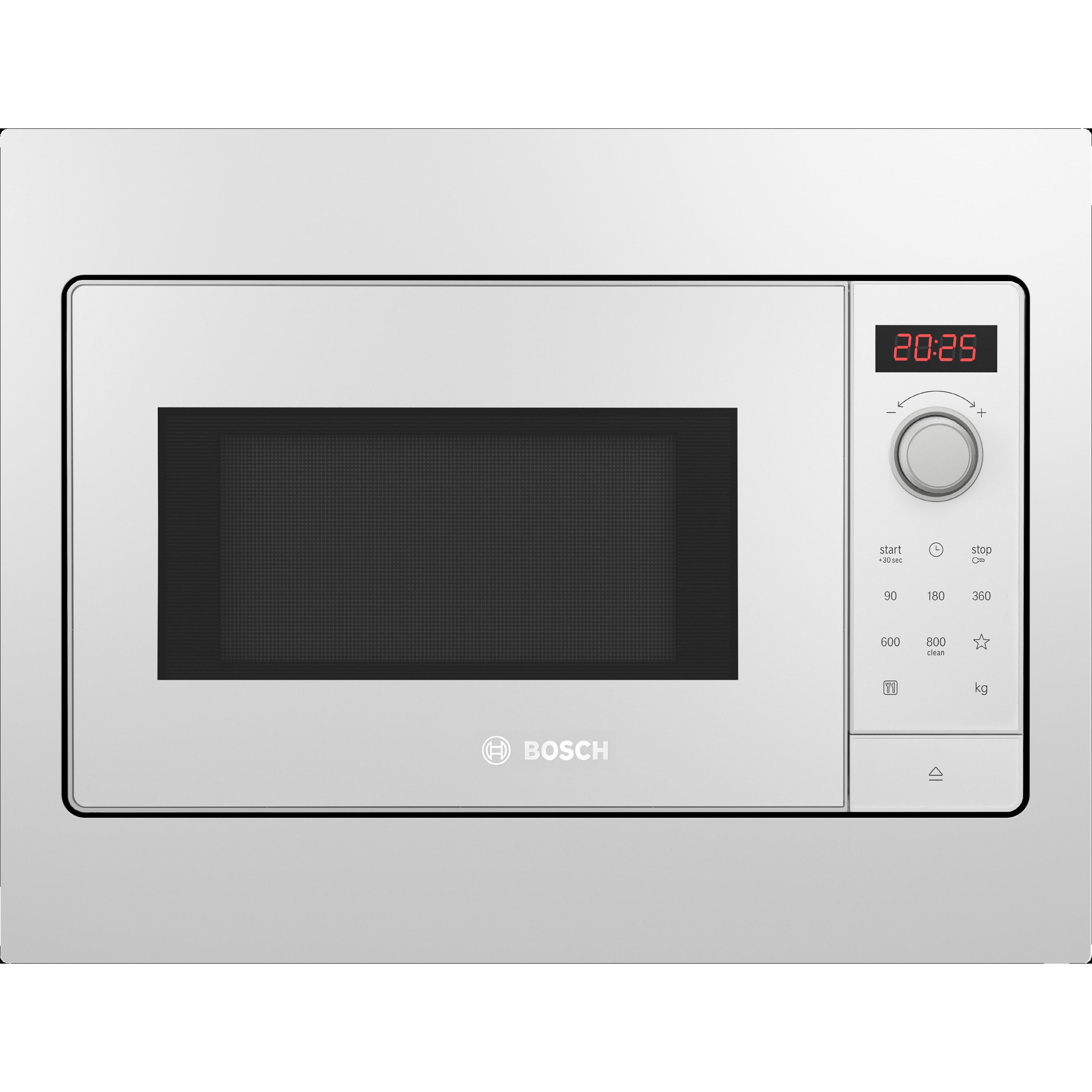 Bosch Hausgeräte BFL523MW3, Mikrowelle Einbau, Weiss