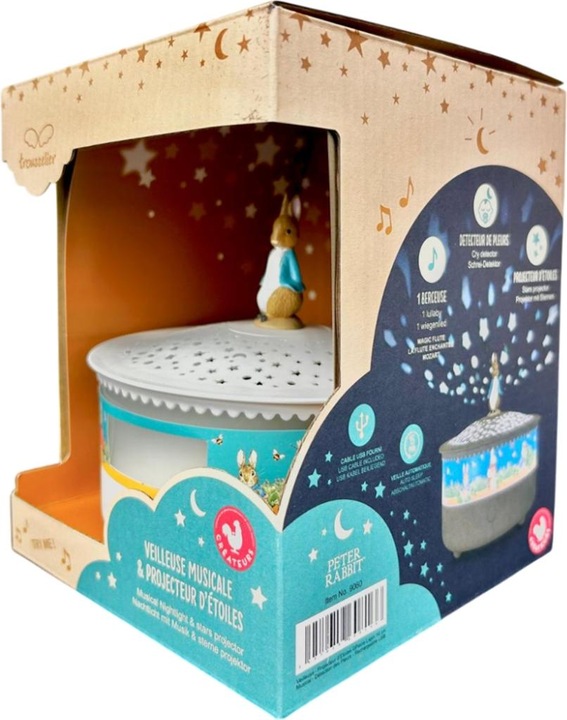 Actual product image Trousselier Music night light & starry sky, Peter Hase