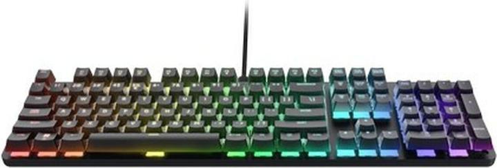 Produktbild Trust GXT 871 Zora Tastatur Gaming USB QWERTY US Englisch Schwarz (US, Kabelgebunden)