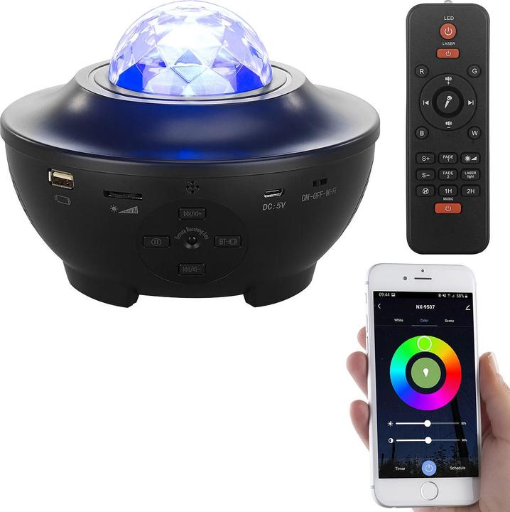 Produktbild Lunartec Sternenlicht-Projektor