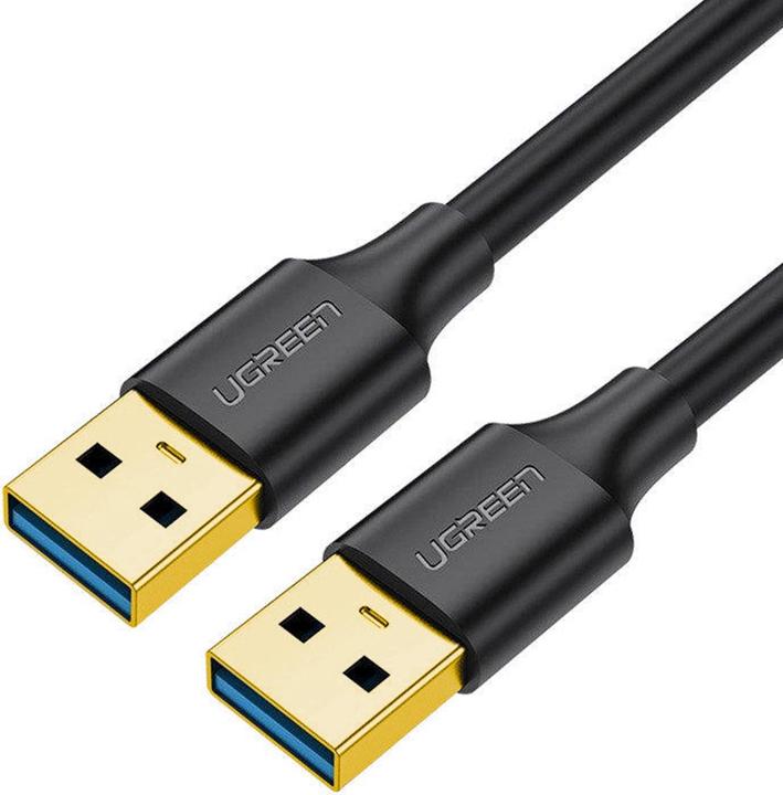 Produktbild Ugreen USB 3.0 A-A Cable 3m (black) (3 m, USB 3.2 Gen 1)