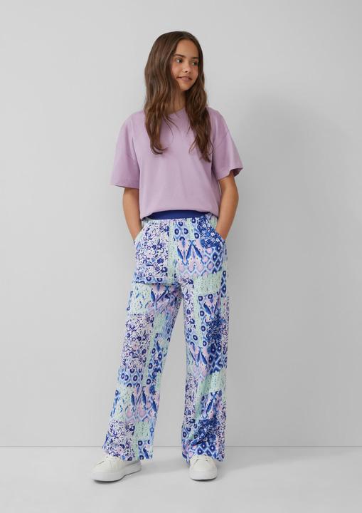 Image du produit S.Oliver Hose Wide-Leg-Hose aus Viskose im Loose Fit (158)