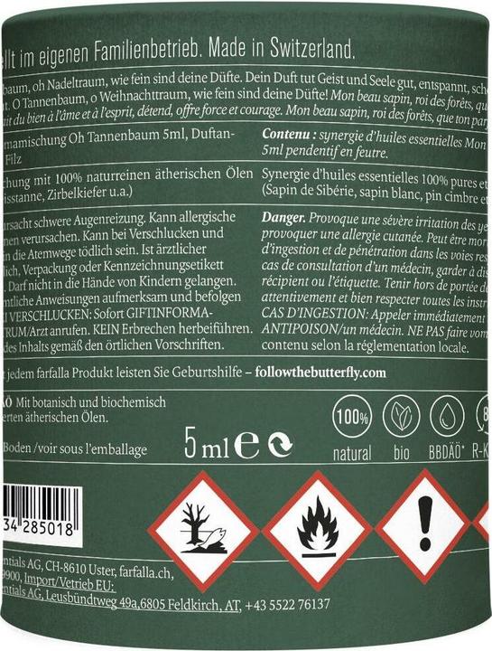 Produktbild Farfalla Oh Tannenbaum