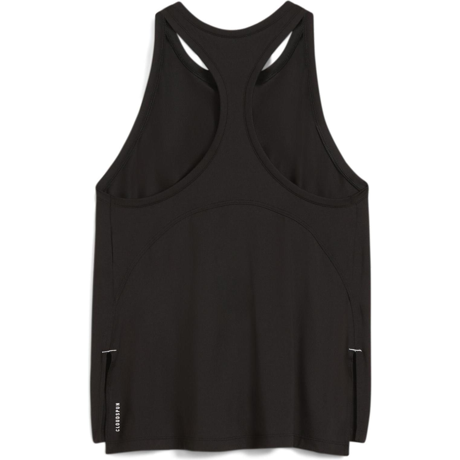 Thumbnail - Puma, Damen, Sportshirt, Cloudspun Racerback Tank - Reg (S), Schwarz, S