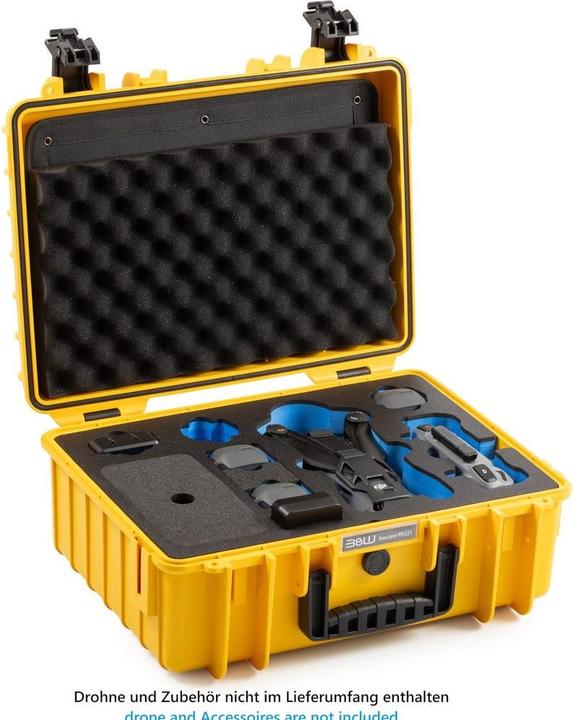 Productafbeelding B&W International B&W drone.case PP.221 gelb für DJI Mavic 4 Pro (Drone koffer, Dji Mavic 4 Pro)
