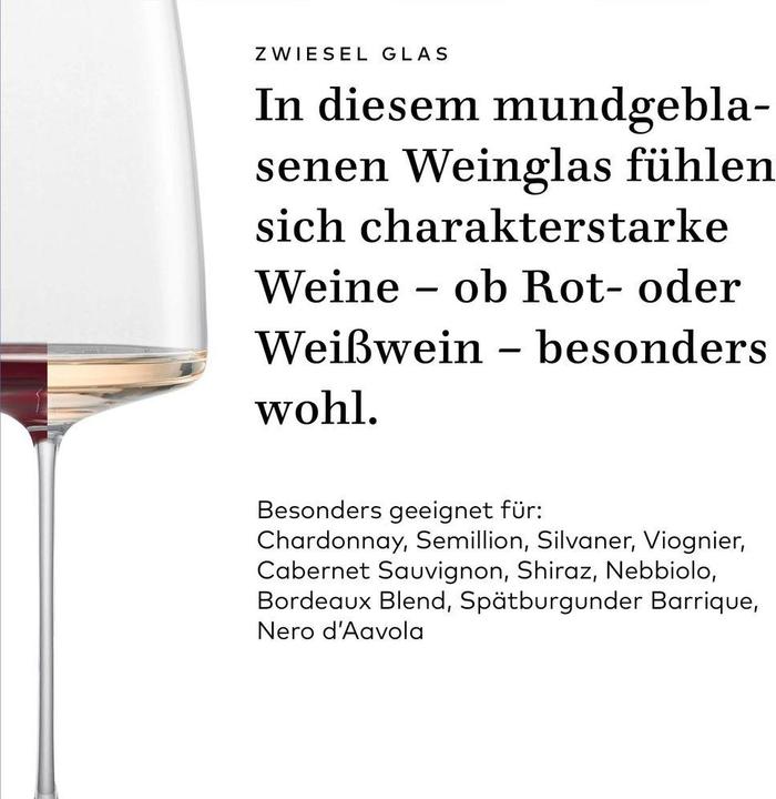 Produktbild Zwiesel Weinglas Simplify 130 (68.90 cl, 2 Gläser, Weissweingläser)