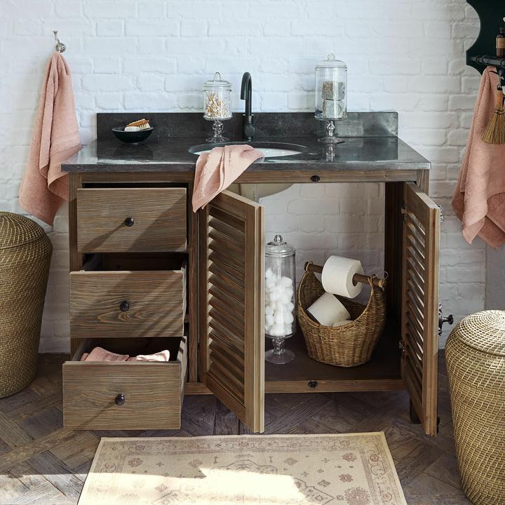 Actual product image Loberon Waschtisch Ferocelle braun