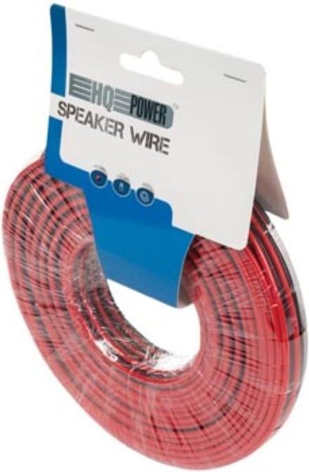 Cables SPEAKER WIRE - RED/BLACK - 2 x 2.50 mm² - 25 m (25 m, 2.50 mm²)