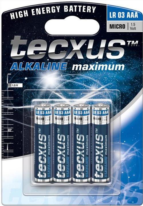 Tecxus Micro LR 03 AAA - Pile 4 x type AAA (4 pcs, AAA, 1200 mAh)