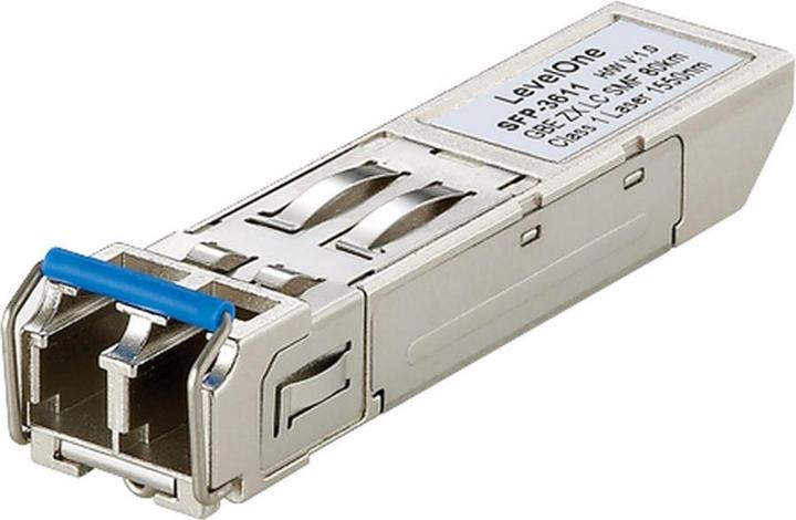Actual product image LevelOne SFP-3611 1.25Gbps Single-mode SFP-Transceiver 80km