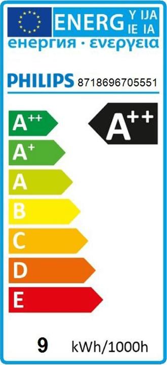Etichetta energetica Philips Lampadina a LED classica (E27, 1055 lm, 1 x)