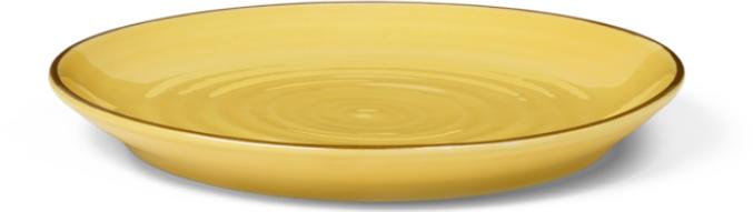 Produktbild Kähler Colore Teller flach saffron yellow (1x, 19 cm)