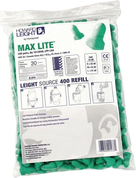 Immagine prodotto Honeywell Tappi per orecchie MAX LITE REFILL LS400 (1 x)