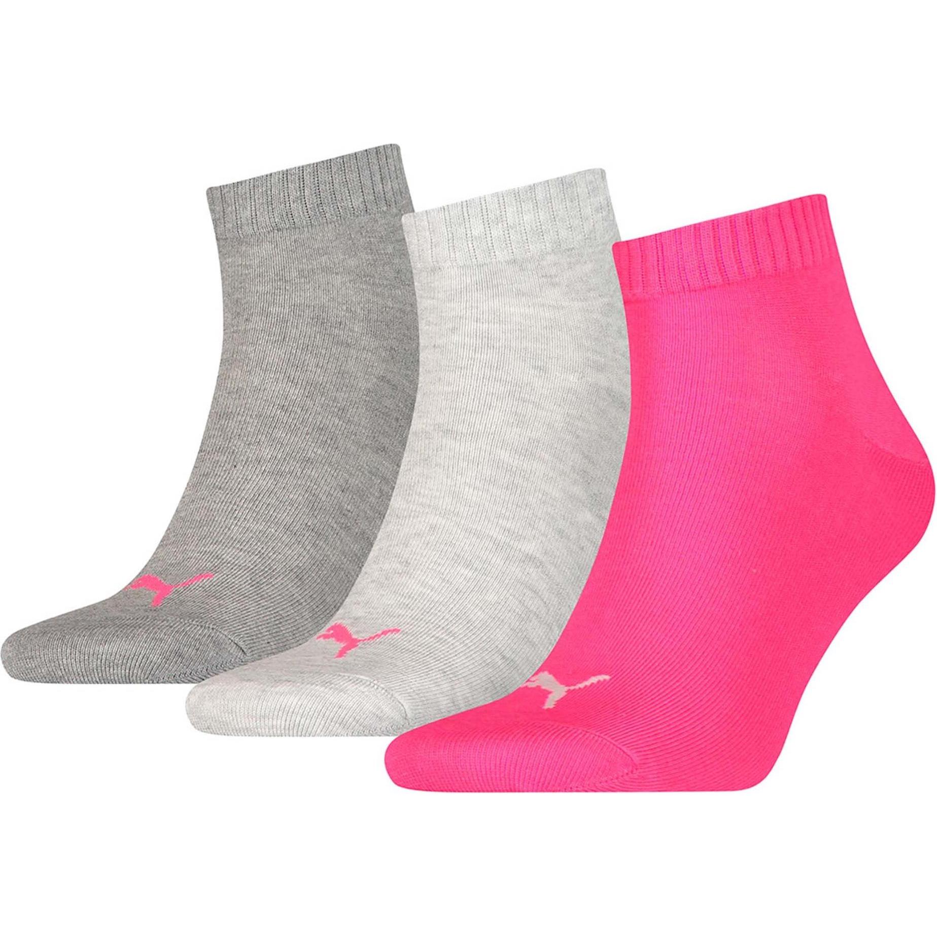 Puma, Damen, Socken, Socken Sportlich Stretch, Grau, (35 - 38)