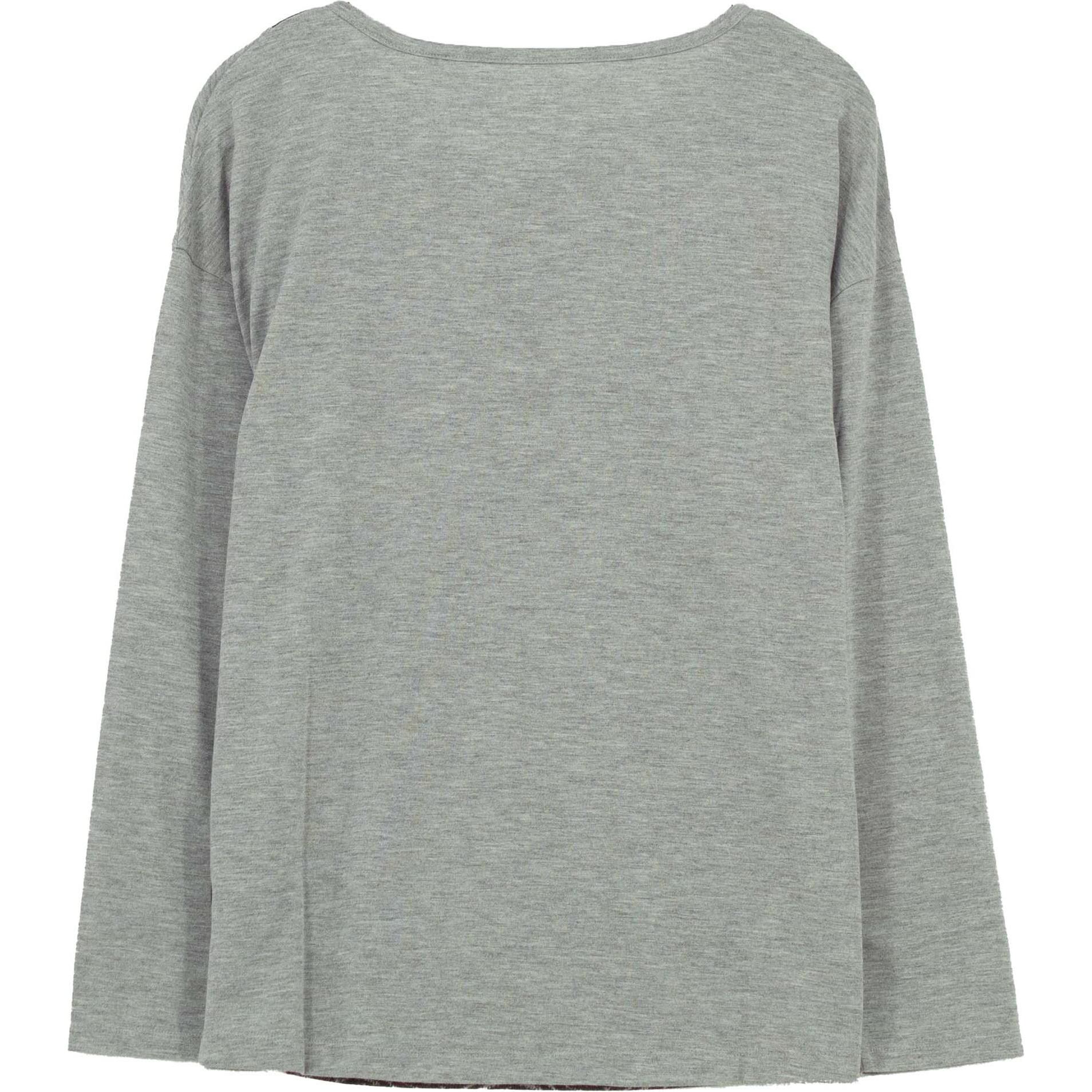 Thumbnail - Jack Wolfskin, Damen, Sportshirt, Moro Panel Langarmshirt Funktionsshirt (S), Grau, S