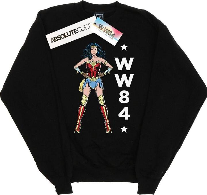 Image du produit - Sweat WONDER WOMAN STANDING LOGO - Fille (152, 158)