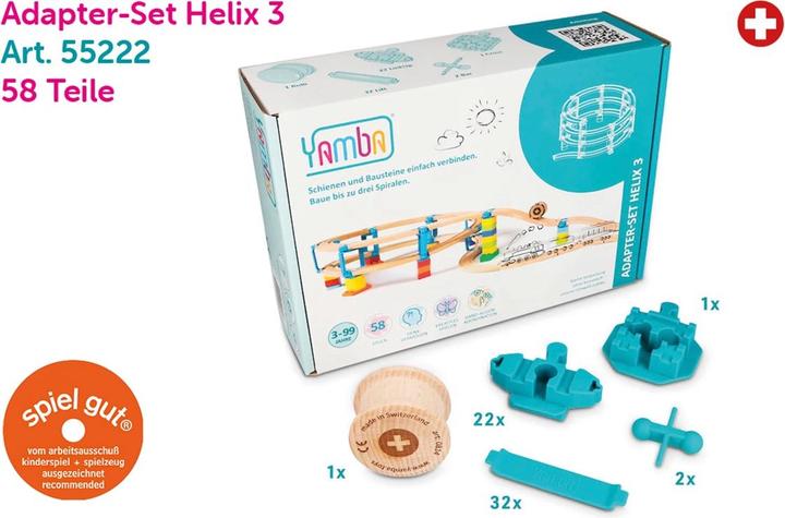 Produktbild Yamba Adapter-Set Helix 3