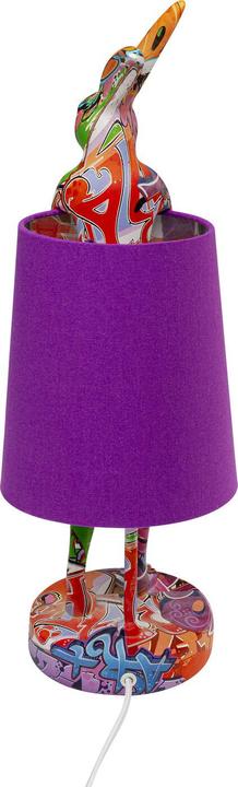 Image du produit Kare Design Lampe de table Animal Rabbit Graffiti/Violet 50cm (E14)