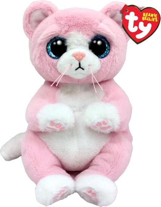 Actual product image Ty Beanie Babies Bellies Lillibelle Cat 15cm (15 cm)
