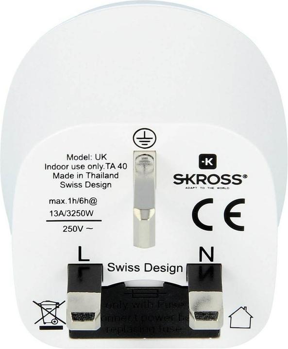 Produktbild Skross Single Travel Adapter