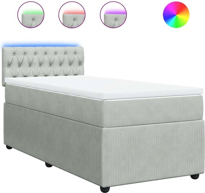 Produktbild vidaXL Boxspringbett (90 x 190 cm)
