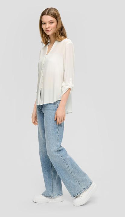 Immagine prodotto s.Oliver Bluse Viskosebluse mit Turn-up-Funktion (32)