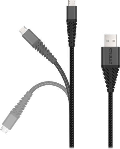 Produktbild OtterBox USB-A – Micro Kabel (2 m, USB 2.0)