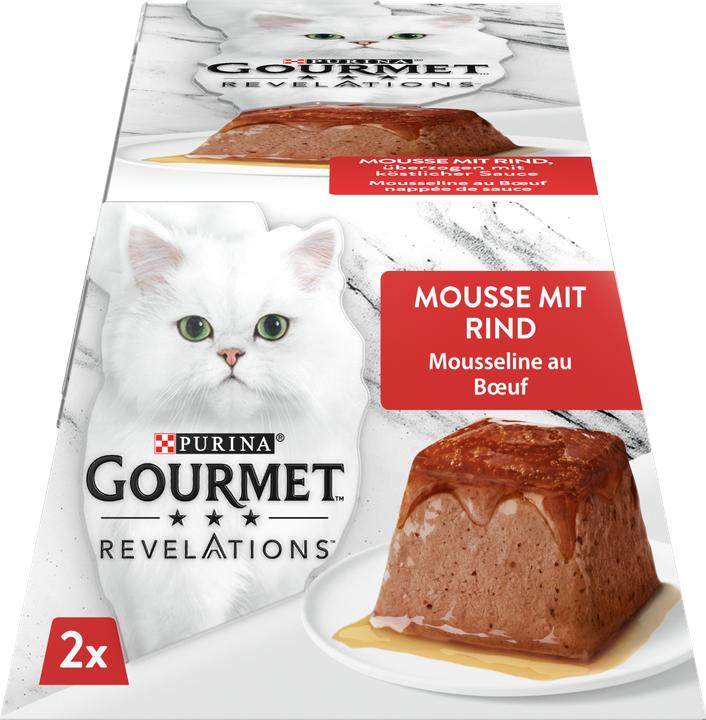 Produktbild Gourmet Mousse mit Rind (Adult, 2 Stk., 114 g)