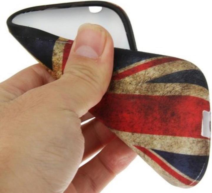 Produktbild König Design Schutzhülle TPU England für Handy Samsung Galaxy S3 mini i8190 / i8195 / i8200 (Samsung Galaxy S3 Mini)