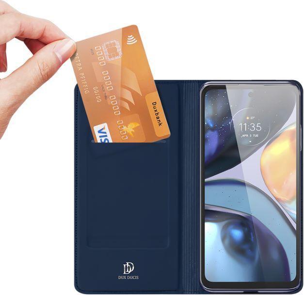 Actual product image Dux Ducis Skin Pro Series Bookcover (Motorola Moto G22)
