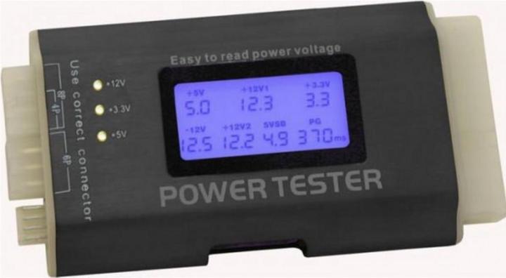 Delock Netzteiltester III mit LCD