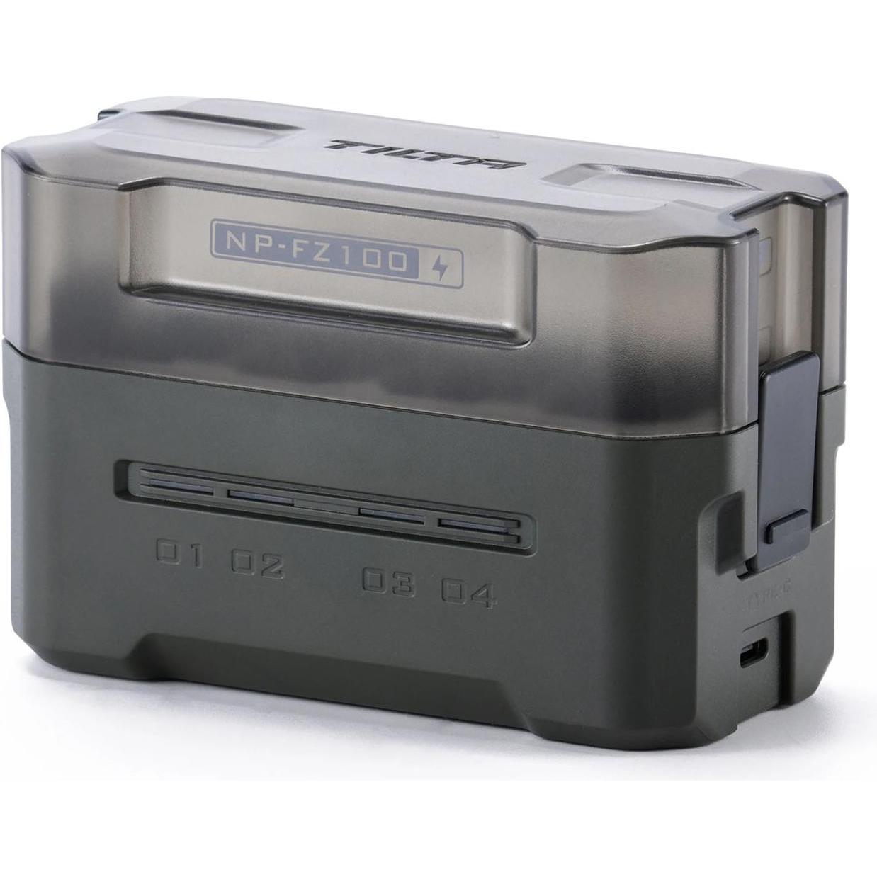 Tilta Kit stazione di ricarica portatile per NP-FZ100 (Caricabatterie per fotocamere), Alimentatore fotocamera, Verde