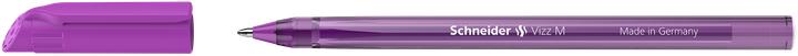 Produktbild Schneider Kugelschreiber Vizz M violett (Violett-Transparent, 1 x)