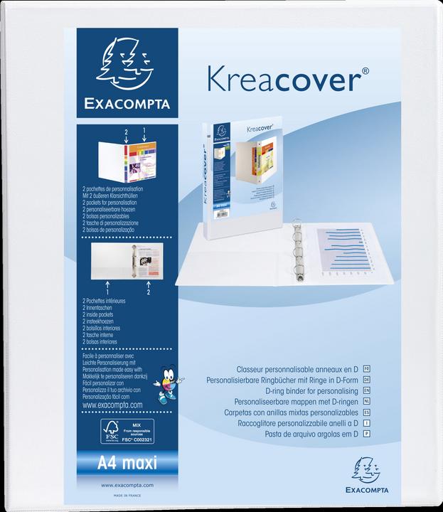 Actual product image Exacompta Kreacover (A4, 64 mm, 1 Piece)