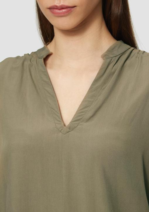 Image du produit S.Oliver Bluse Viskosebluse mit Smok-Detail an der Schuler (38)