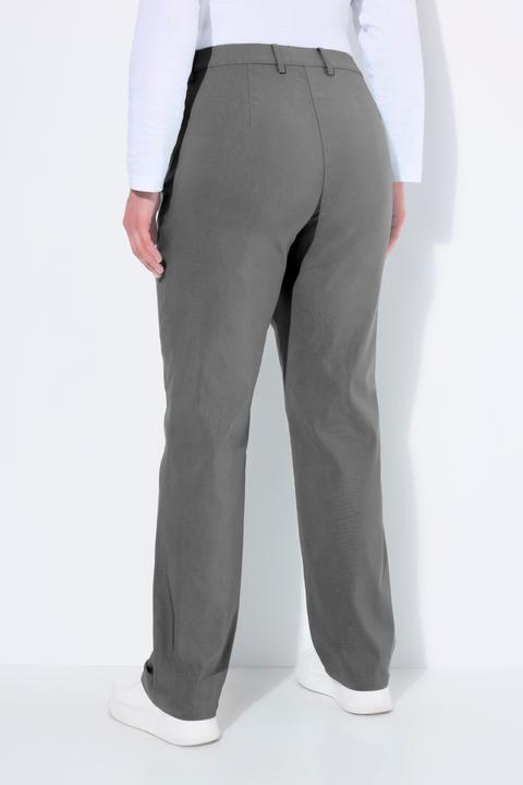 Produktbild Ulla Popken Thermo-Stretchhose Mony, konisches Bein, Zipptaschen (62)