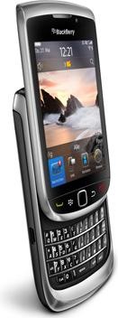 Actual product image BlackBerry Torch 9800 - QWERTZ - Black (Black, 3.20", Single SIM, 5 Mpx, 3G)