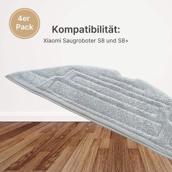 Image du produit Hermex Chiffons alternatifs Tampon d'essuyage pour Roborock S8 S8+