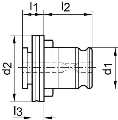 Actual product image Magni Quick-change insert FE2 14.00mm FORTIS