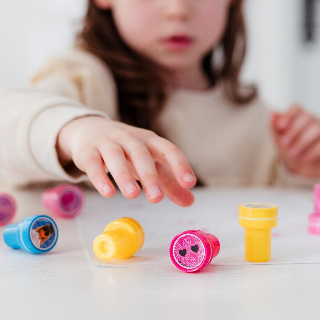 Grafix BARBIE stamps, 12 pcs.