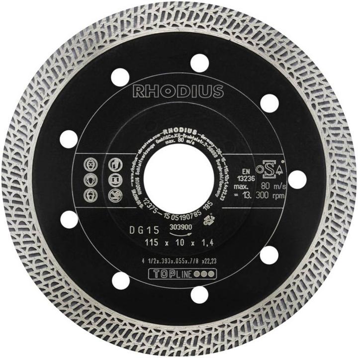 Immagine prodotto Rhodius Disco da taglio diamantato DG15