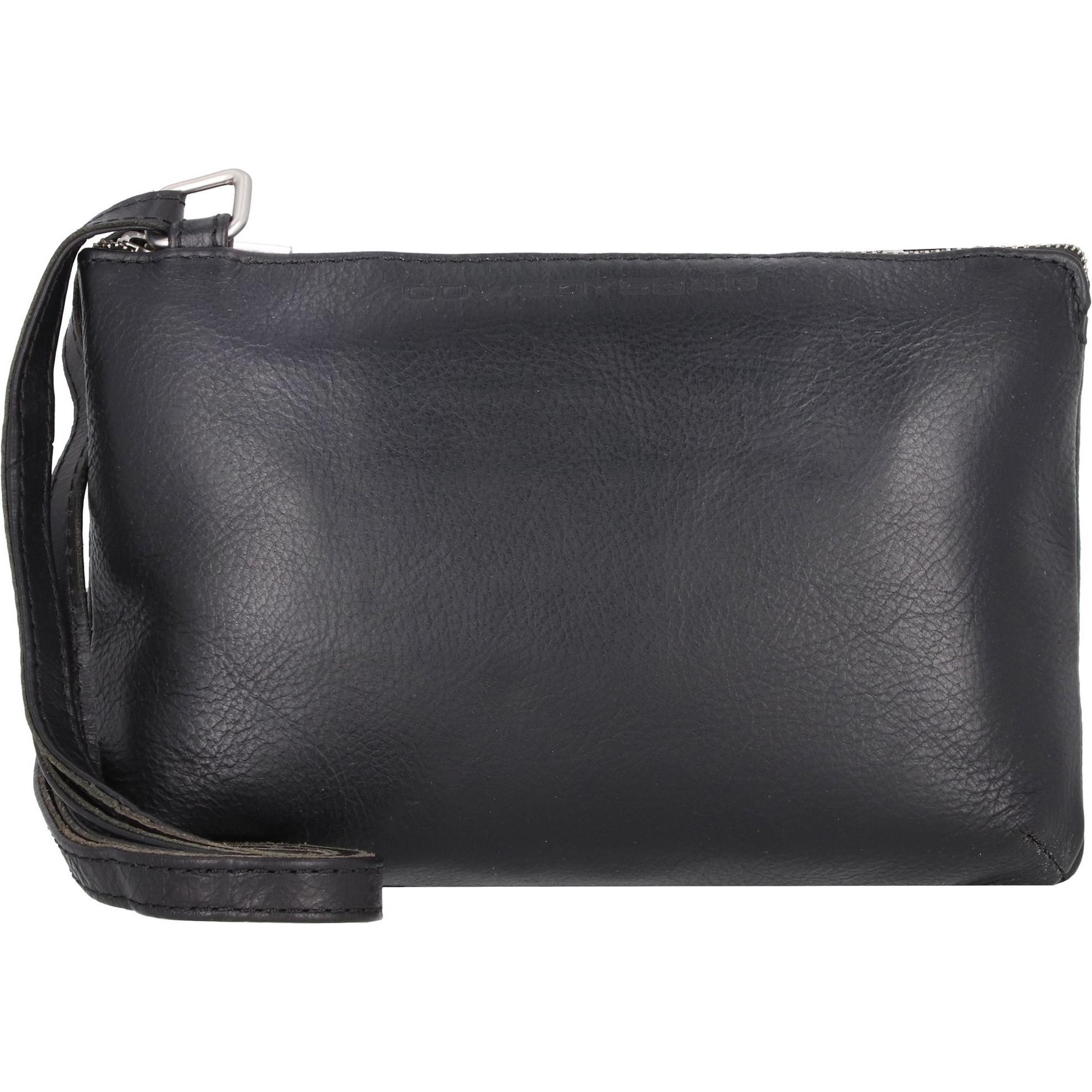 Cowboysbag, Handtasche, Plumley Umhängetasche Leder 24 cm, Schwarz
