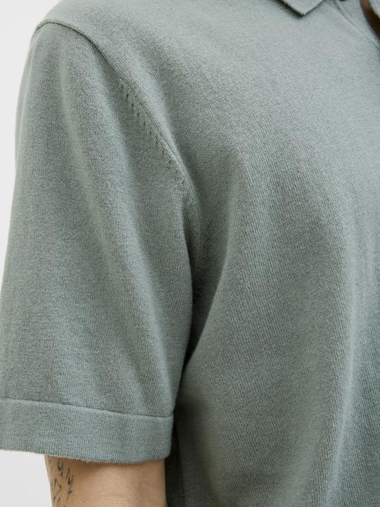 Produktbild Jack & Jones Jjeemil Knit Relaxed Polo Ss Sn (S)