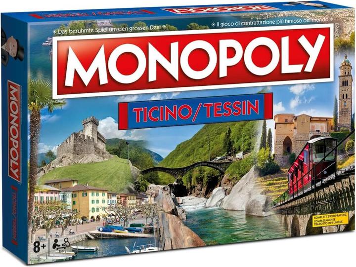 Immagine prodotto Hasbro Monopoly Ticino / Tessin (Tedesco, Italiano)