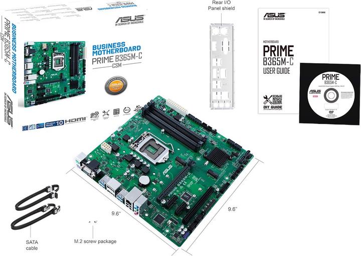 Produktbild ASUS PRIME B365M-C/CSM (LGA 1151, Intel B365, mATX)