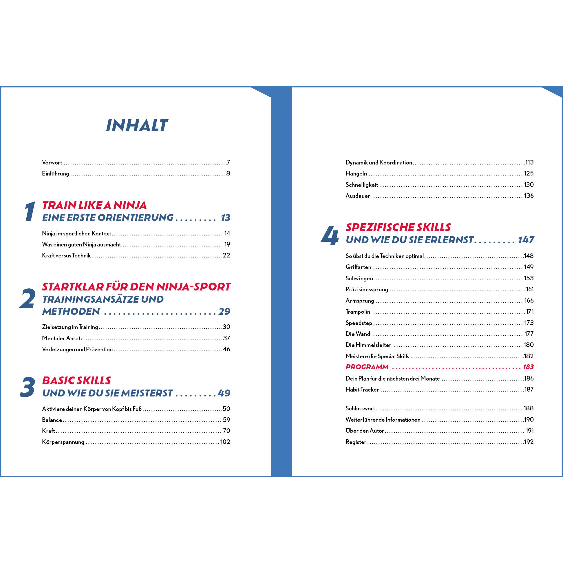 Thumbnail - Grams:Train like a Ninja, Ratgeber von Benni Grams